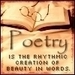 Sampler page of Wolf's poetry